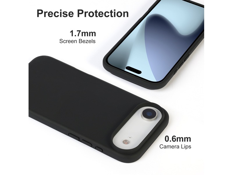 iiglo iPhone Air Magnetic Silikone cover (sort) Mobilcover