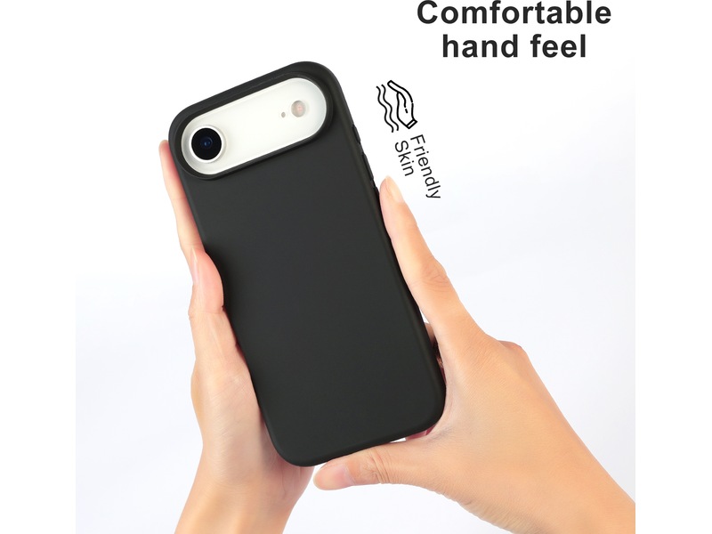 iiglo iPhone Air Magnetic Silikone cover (sort) Mobilcover