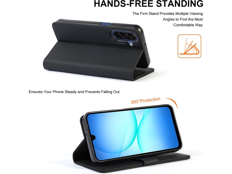 iiglo Galaxy A17 Wallet Cover (sort) Mobilcover