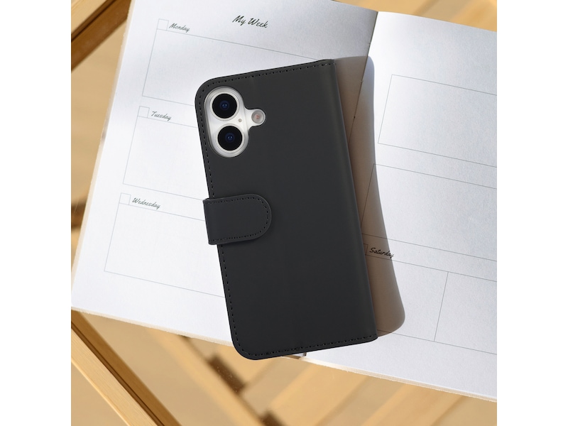 iiglo iPhone 17 Wallet Cover (sort) Mobilcover