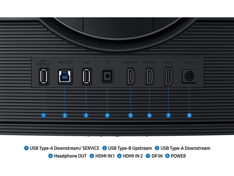 Samsung 37" 4K gamingskærm Odyssey S37FG75 Gamingskærme