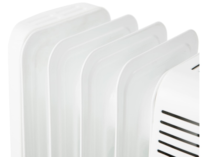 Adax Basic Nova 1000W olievarmer (hvid) Radiatorer