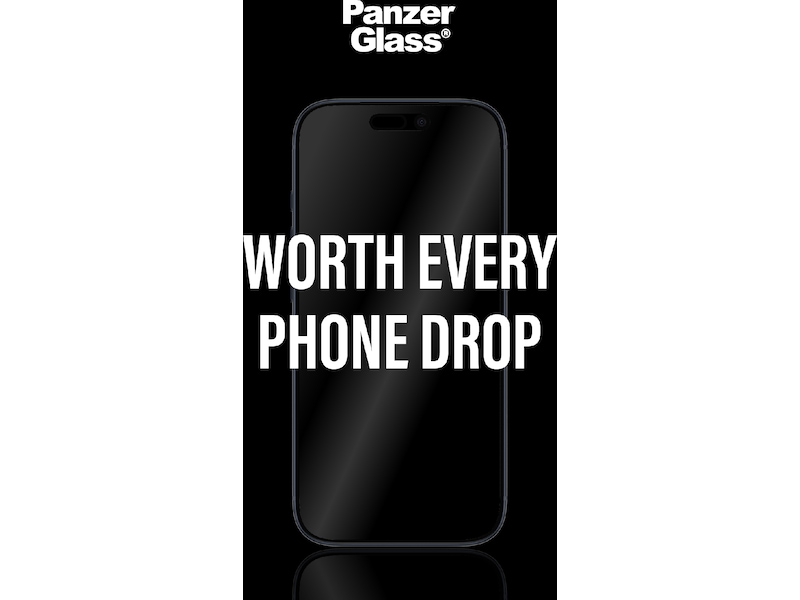 PanzerGlass iPhone 17 / 16 Pro 2-Way Privacy Skærmbeskytter Skærmbeskyttelse mobiltelefon