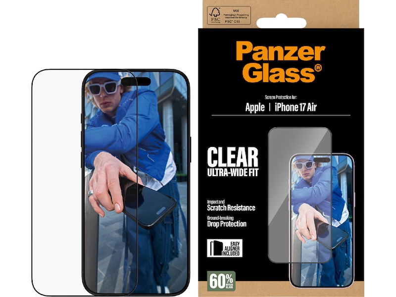 PanzerGlass iPhone Air Skærmbeskytter Skærmbeskyttelse mobiltelefon