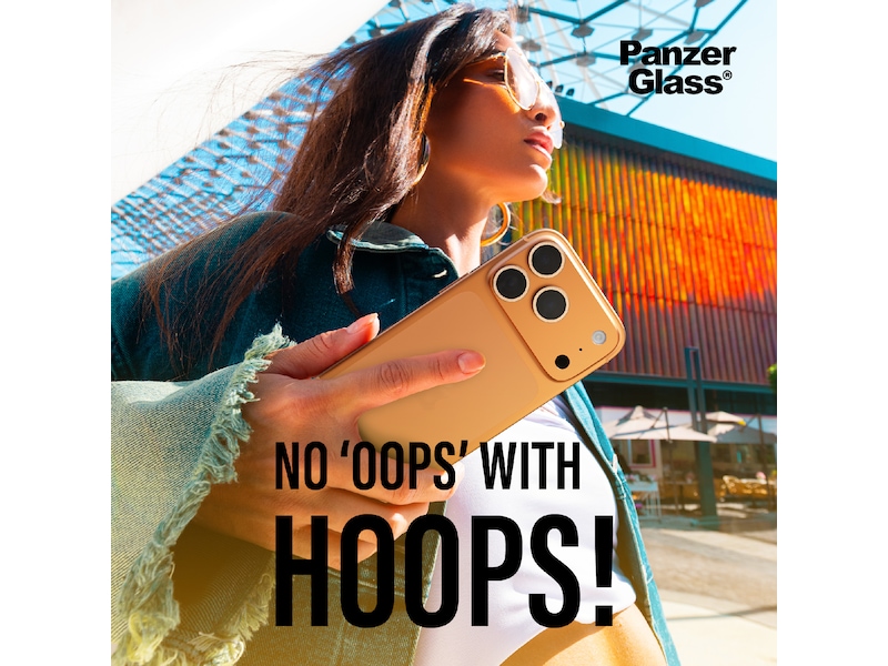 PanzerGlass iPhone Air Hoops Linsebeskytter (glitter gold) Skærmbeskyttelse mobiltelefon