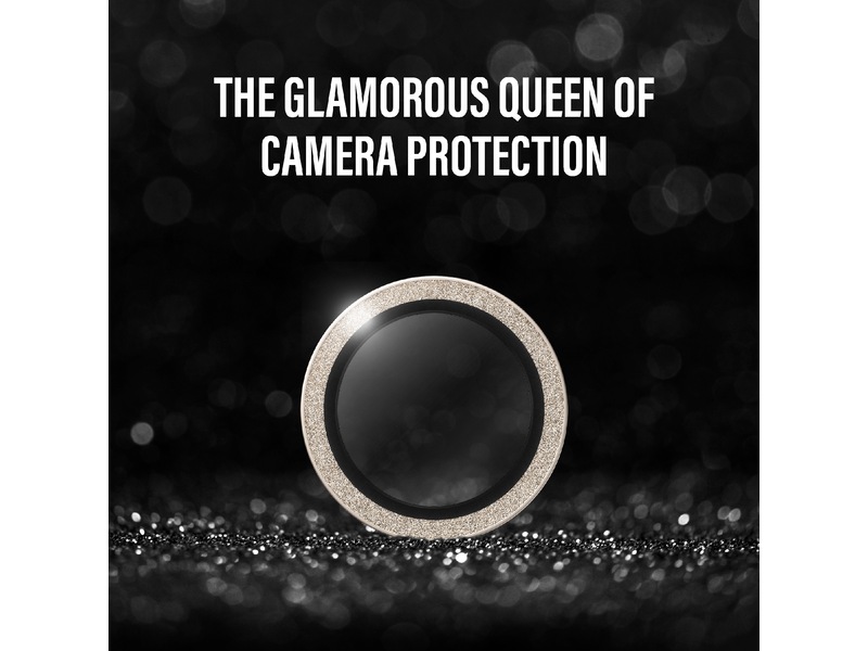 PanzerGlass iPhone Air Hoops Linsebeskytter (glitter gold) Skærmbeskyttelse mobiltelefon