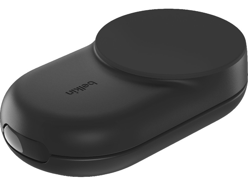 Belkin UltraCharge 3-i-1 Qi2 trådløs oplader (sort) Trådløs oplader