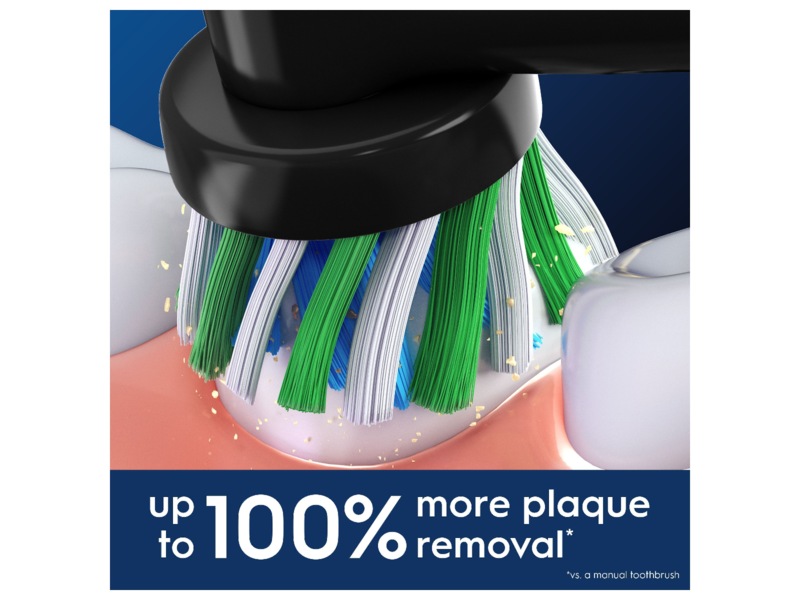 Oral-B Pro Cross Action Black Børstehoveder (5 stk) Tandbørstehoveder