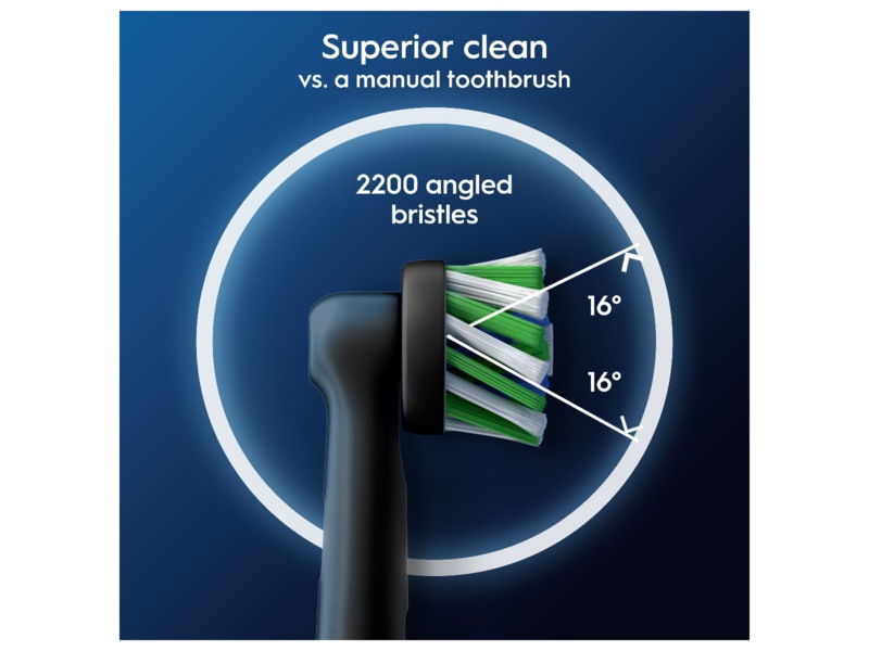 Oral-B Pro Cross Action Black Børstehoveder (5 stk) Tandbørstehoveder