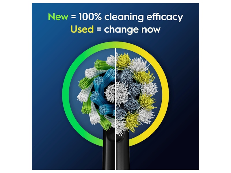 Oral-B Pro Cross Action Black Børstehoveder (5 stk) Tandbørstehoveder