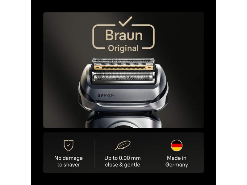 Braun Series 9 PRO+ ORIGINALT Reservehoved 96M Tilbehør til barbermaskiner