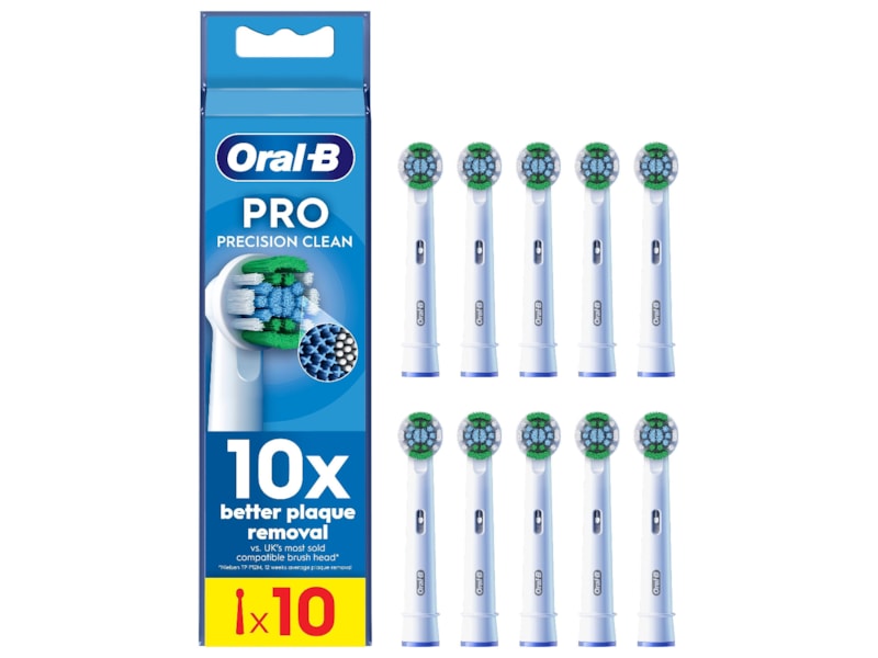 Oral-B Pro Precision Clean Børstehoveder (10 stk) Tandbørstehoveder