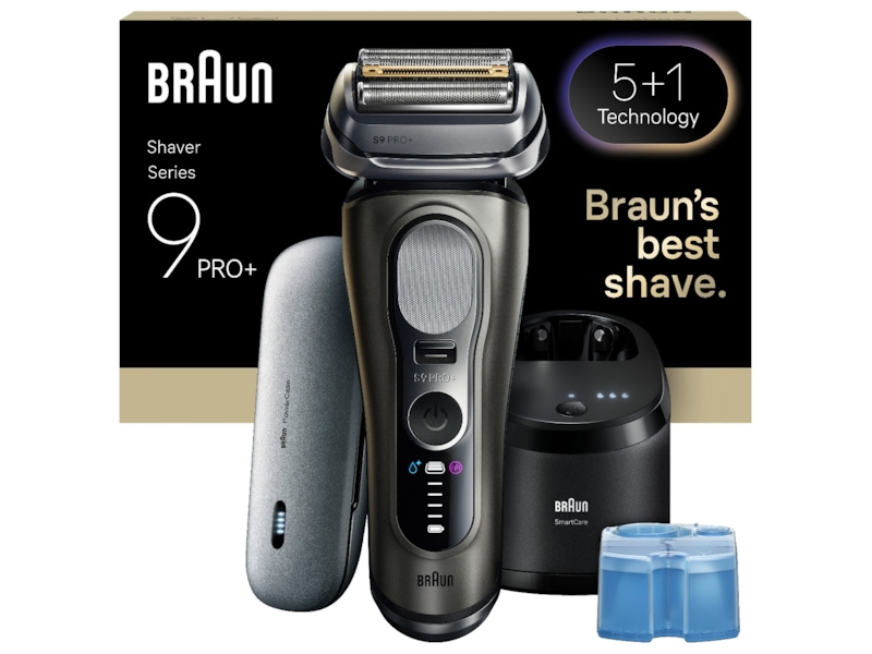 Elektrisk Braun Series 9 PRO+-barbermaskine 9675CC Barbermaskine