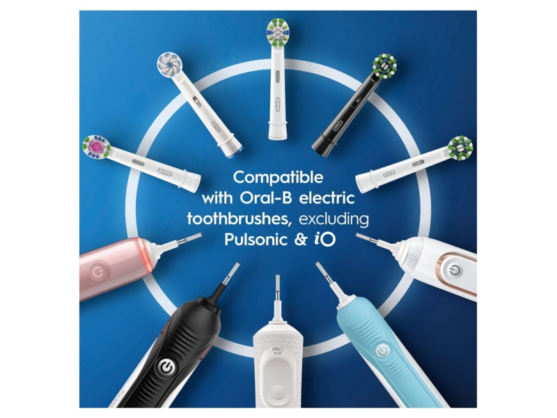 Oral-B Pro Sensitive Clean Børstehoveder (10 stk) Tandbørstehoveder