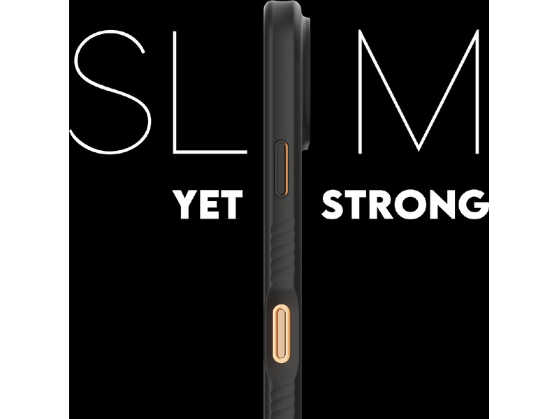 PanzerGlass CARE iPhone 17 Pro Max Samba Hardcase cover (sort) Mobilcover