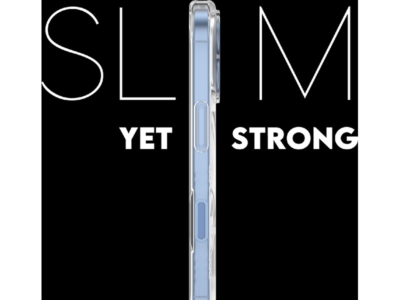 PanzerGlass CARE iPhone 17 Samba Hardcase cover (gennemsigtig/hvid) Mobilcover