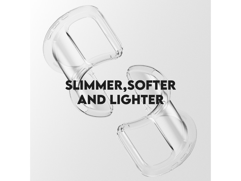 PanzerGlass CARE iPhone 17 Pro Max Fashion Silikone cover (gennemsigtig) Mobilcover