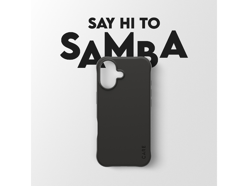 PanzerGlass CARE iPhone 17 Samba Hardcase cover (sort) Mobilcover