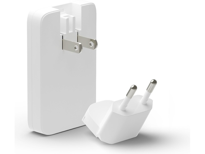 dbramante1928 re-charge Pro EU/US Slim Vægoplader (hvid) Mobilopladere