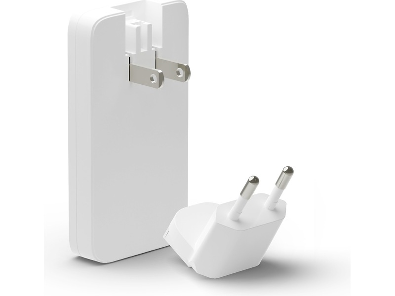 dbramante1928 re-charge Pro EU/US Slim Vægoplader (hvid) Mobilopladere