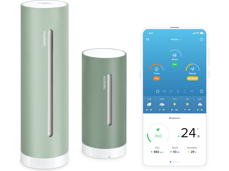 Netatmo Smart Vejrstation Original 2. gen (mint) Vejrstationer