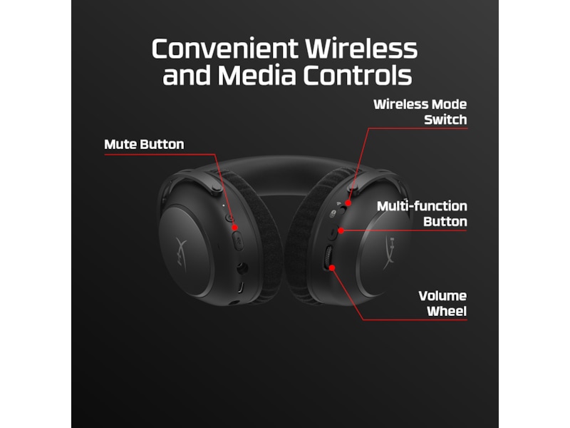 HyperX Cloud Alpha 2 Trådløst Gaming Headset (sort) Gamingheadset