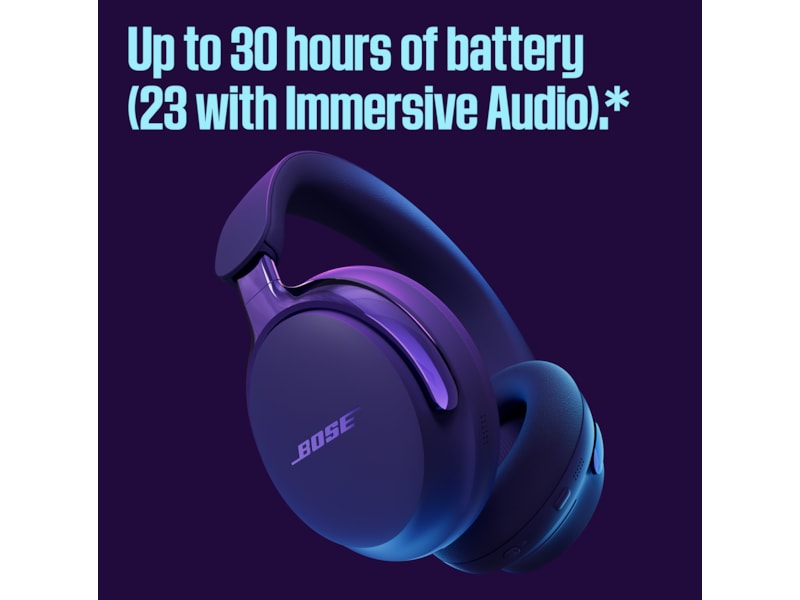 Bose QuietComfort ULTRA II Trådløse Hovedtelefoner (midnight violet) Høretelefoner