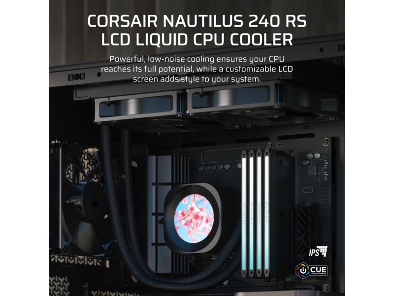 Corsair Nautilus 240 RS LCD Køler (sort) CPU - Vandkøling