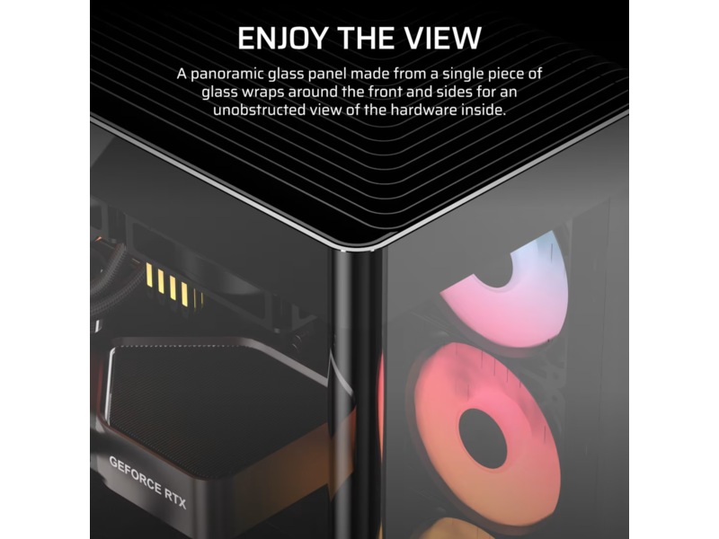 Corsair FRAME 4500X RS-R ARGB Mid Tower (sort) Midi Tower