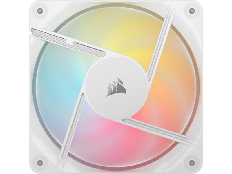 Corsair RS120-R ARGB PWM Reverse Ventilator 3pk (hvidt) Blæsere