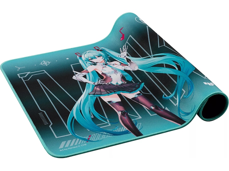 Asus TUF Gaming P1 Hatsune Miku musemåtte Gamingmusemåtte
