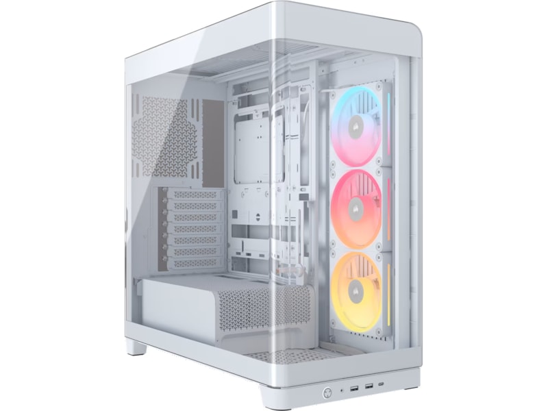 Corsair FRAME 4500X LX-R RGB Mid Tower (hvidt) Midi Tower
