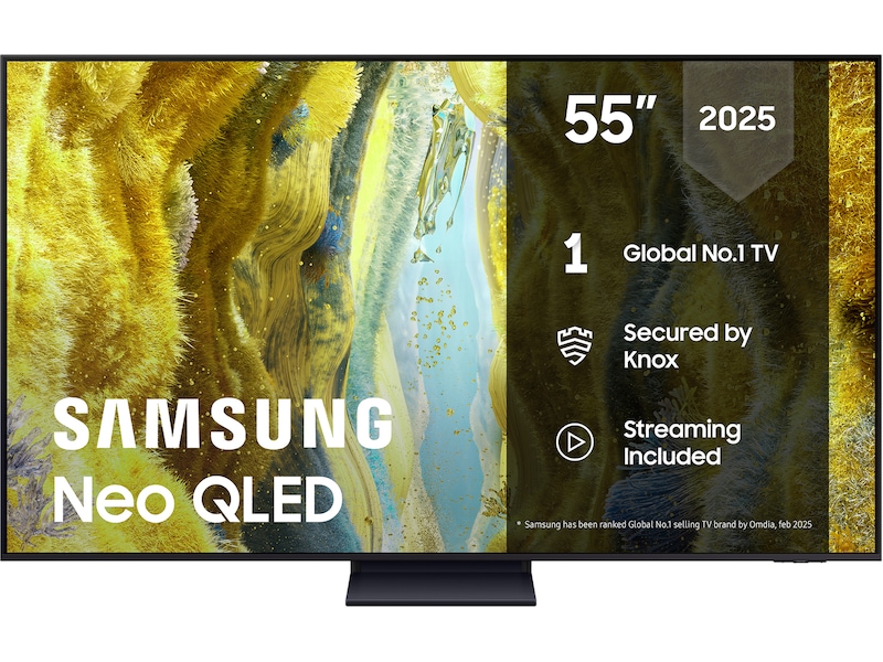 Samsung 55" QN73F Neo QLED 4K Mini LED Smart TV (2025) 50 - 59 tommer TV