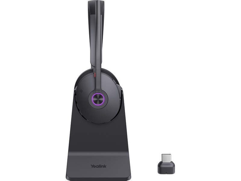 Yealink BH74 Trådløst On-Ear Headset med Stand Headset