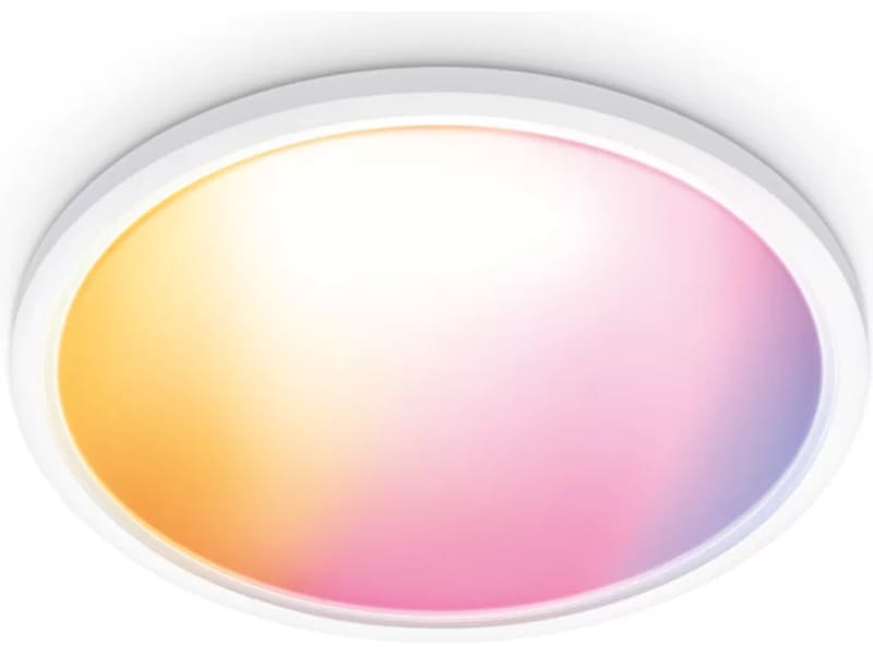 WiZ SuperSlim RGB loftslampe 22W (hvidt) Loftlampe