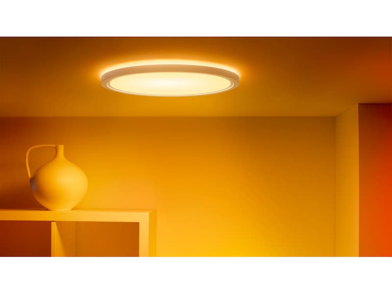 WiZ SuperSlim RGB loftslampe 22W (hvidt) Loftlampe