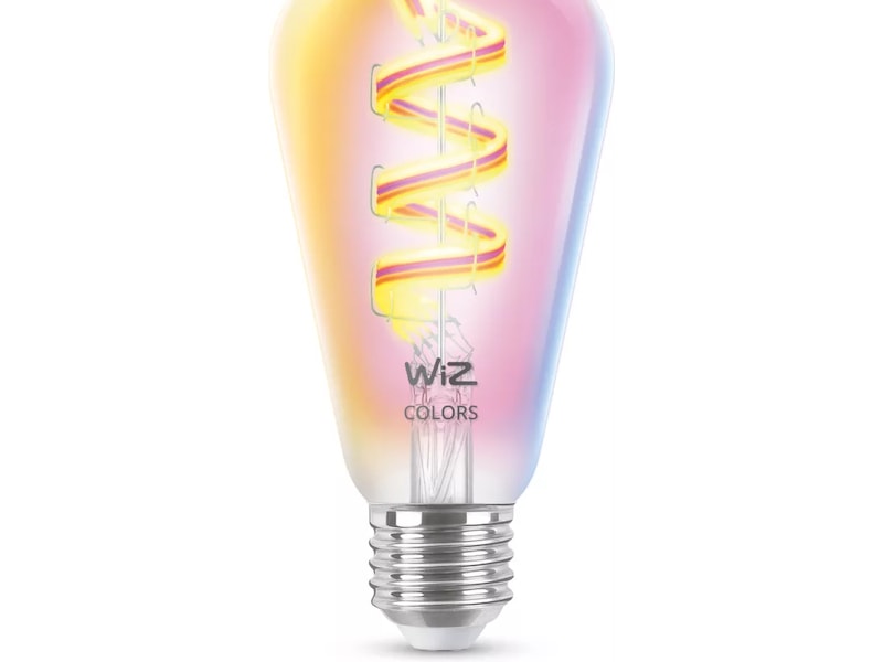 WiZ Clear 40W ST64 E27 RGB-pære LED-pærer & elpærer