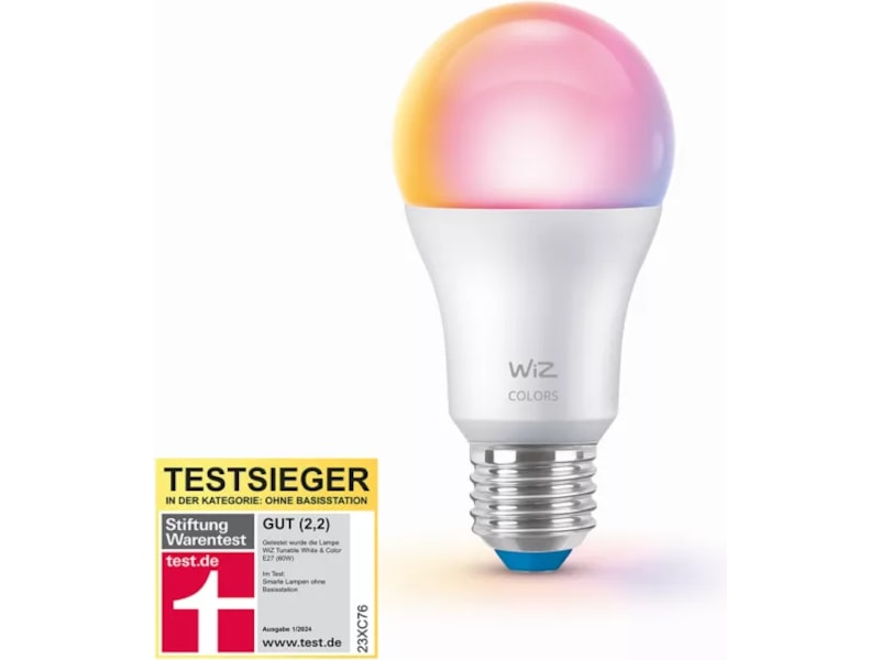WiZ LED A-60 8,8W E27 RGB-pære LED-pærer & elpærer