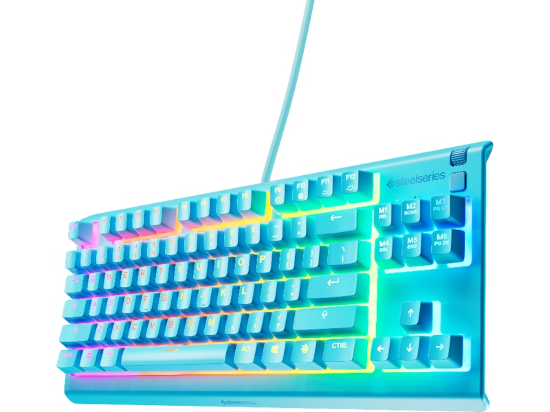Steelseries Apex 3 TKL Gaming Tastatur (aqua) Gamingkeyboard