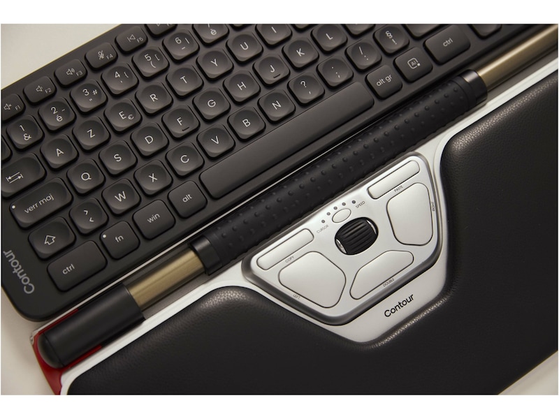 Contour Balance Mid-Size Rollermouse Red Combo Kablet Ergonomiske