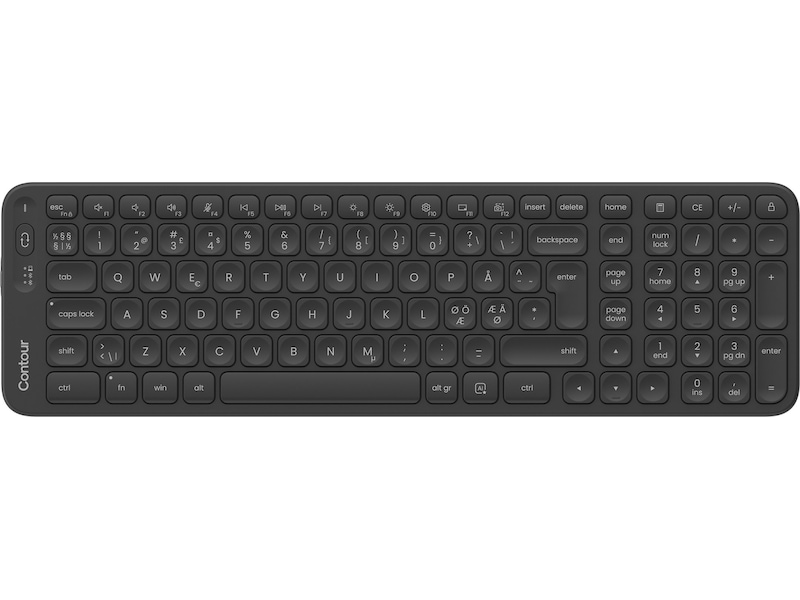 Contour Balance Mid-Size Trådløst Tastatur Ergonomiske
