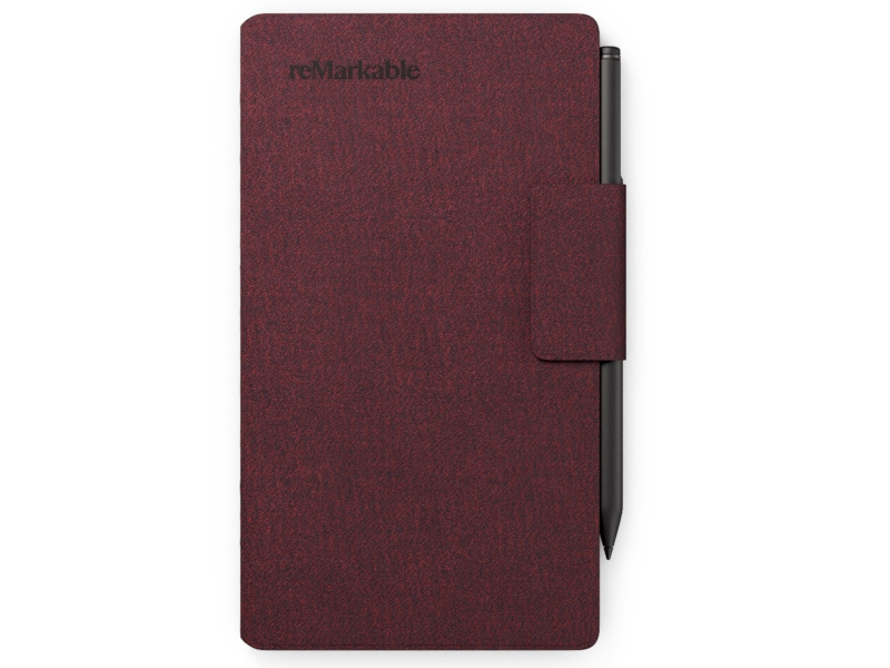 reMarkable Paper Pro Move Book Folio (bourgogne) Digitale paper & tilbehør
