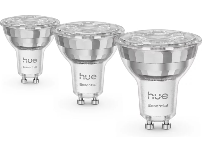 Philips Hue Essential GU10 pære spot (3-pak) LED-pærer & elpærer
