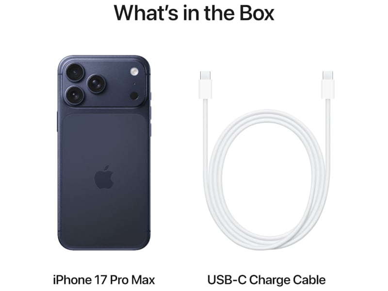 iPhone 17 Pro Max 256GB (dybblå) Mobiltelefoner