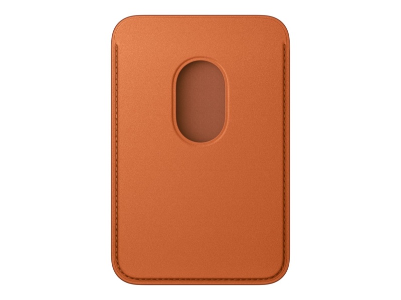 Apple iPhone FineWoven-kortholder med MagSafe (ræverød) Mobilcover