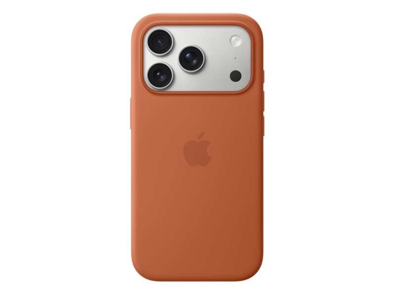Apple iPhone 17 Pro Silikonecover (terrakotta) Mobilcover