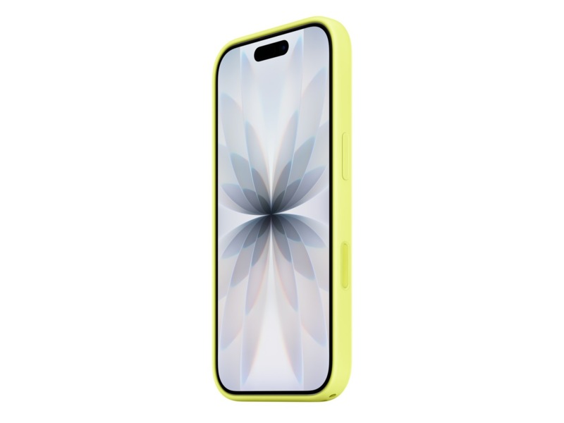 Apple iPhone 17 Silikonecover (neongul) Mobilcover