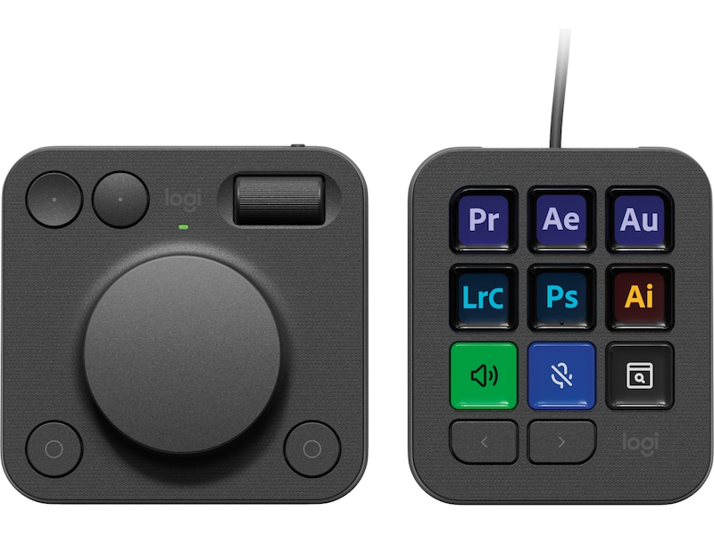 Logitech MX Creative Console (sort) Keyboards