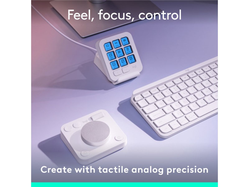 Logitech MX Creative Console (grå) Keyboards