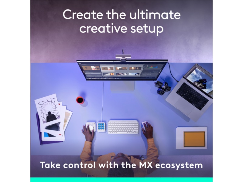 Logitech MX Creative Console (grå) Keyboards